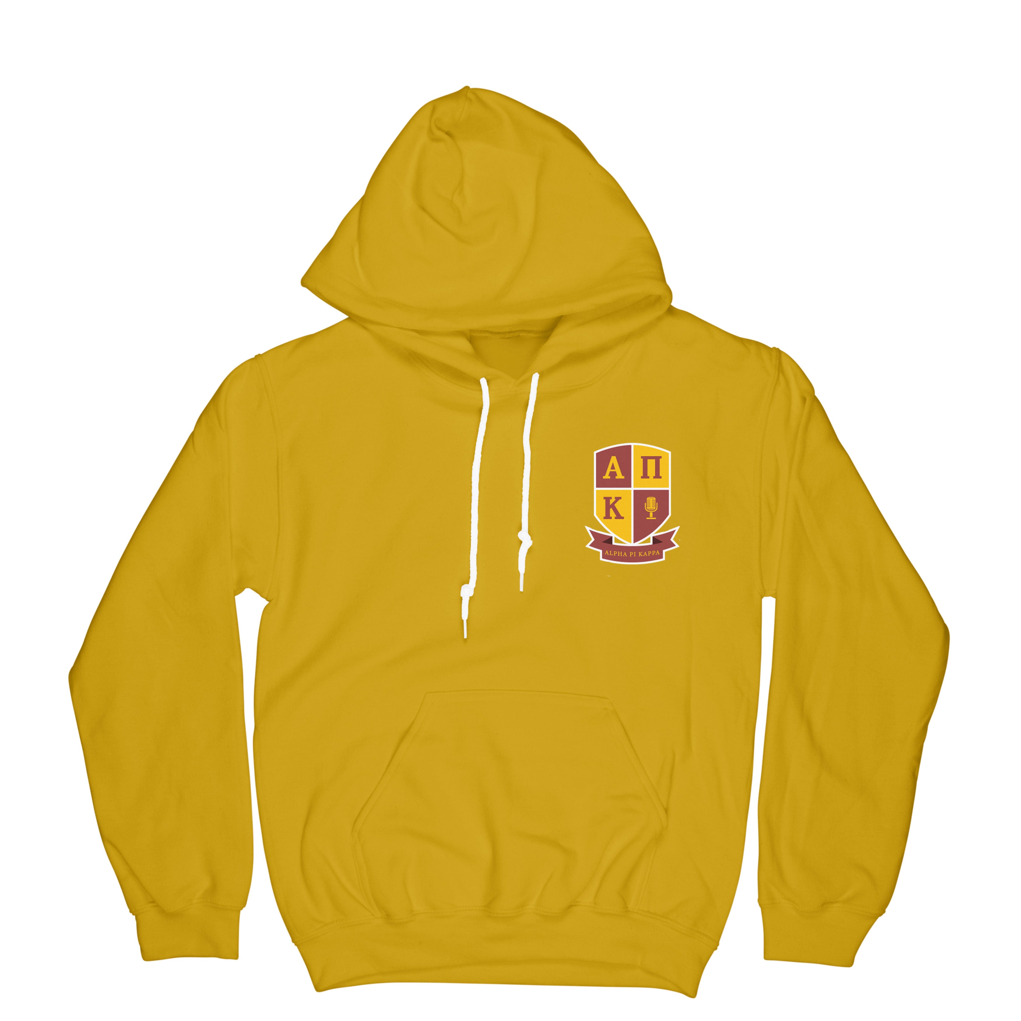 sleuf Twisted Altijd Alpha Pi Kappa hoodie – Enkreprinte